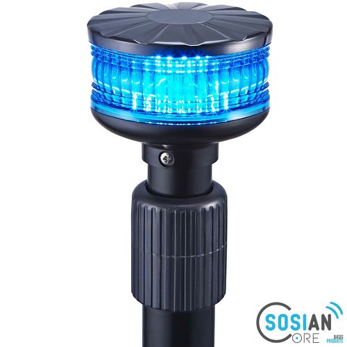SOSIAN CORE-MC1 Motorrad Kennleuchte R65 LED blau